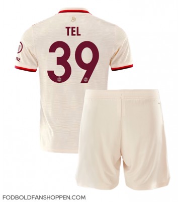 Bayern Munich Mathys Tel #39 Tredjetrøje Børn 2024-25 Kortærmet (+ Korte bukser)